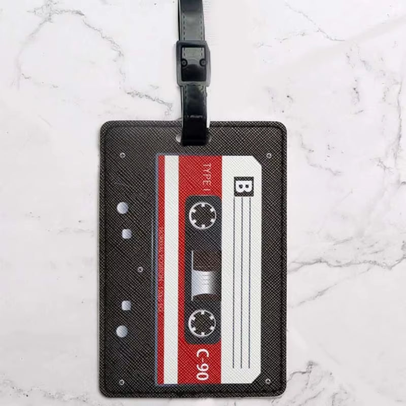 Creative World Map High Quality Travel Accessories Luggage Tag PU Suitcase ID Addres Holder Baggage Boarding Tag Portable Label