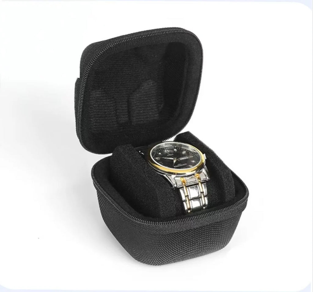 Watch Storage Box Travel Portable Watch Storage Bag 5-Digit Decoration Protection Box EVA Bag 5-Digit Watch Box