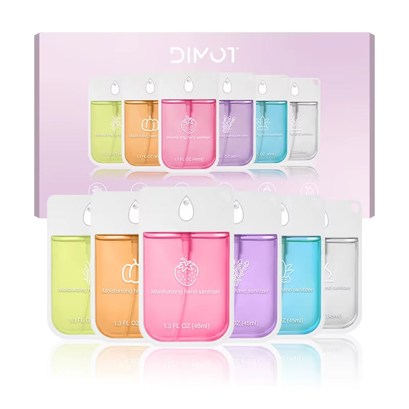 Instant Hand Sanitizer Spray, 1.28Oz/45Ml. Portable No-Rinse Formula for Kids & Adults. Cosmetic Water-Type Mist for Travel Use