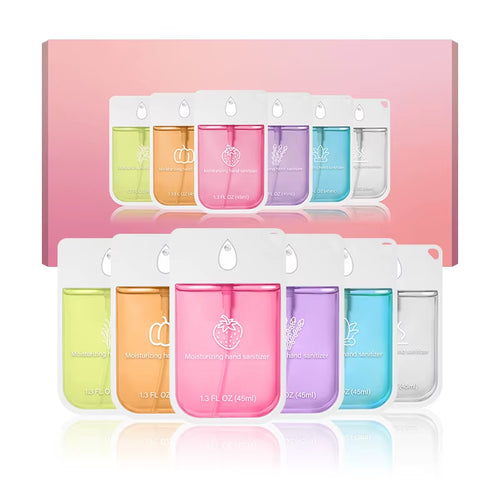 Instant Hand Sanitizer Spray, 1.28Oz/45Ml. Portable No-Rinse Formula for Kids & Adults. Cosmetic Water-Type Mist for Travel Use