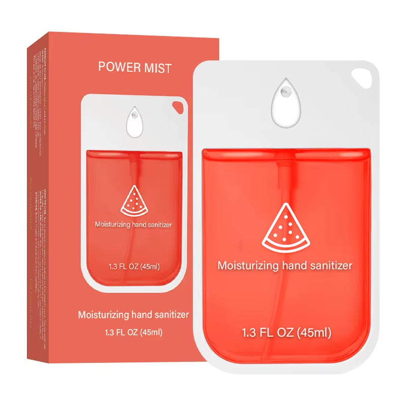 Instant Hand Sanitizer Spray, 1.28Oz/45Ml. Portable No-Rinse Formula for Kids & Adults. Cosmetic Water-Type Mist for Travel Use