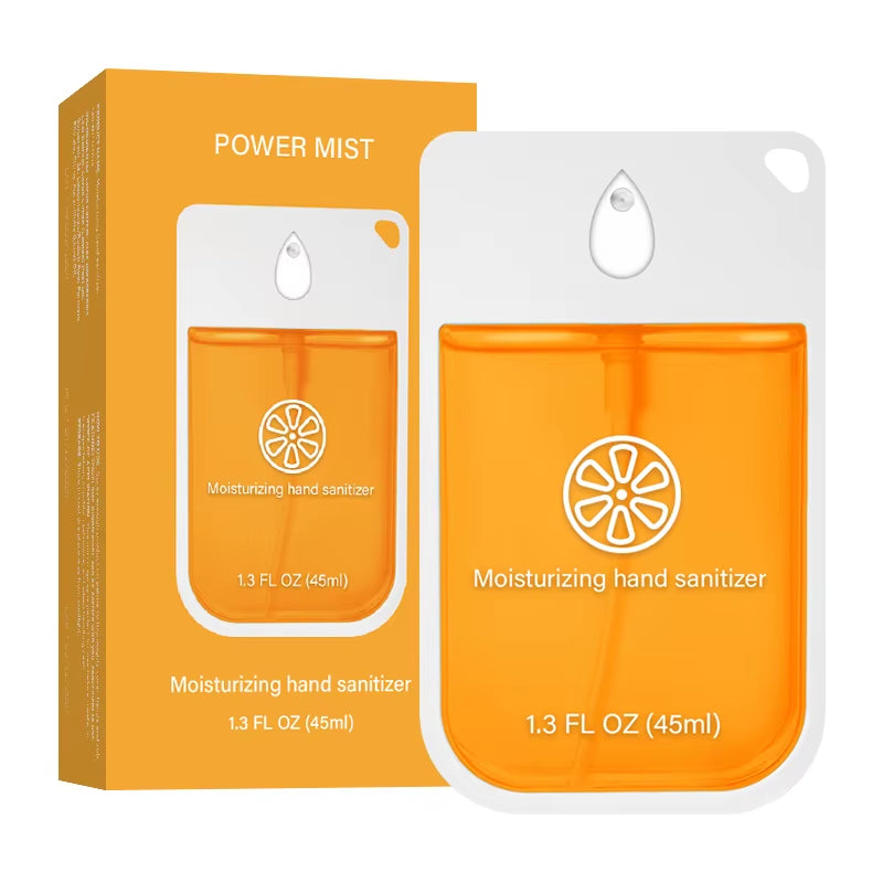 Instant Hand Sanitizer Spray, 1.28Oz/45Ml. Portable No-Rinse Formula for Kids & Adults. Cosmetic Water-Type Mist for Travel Use