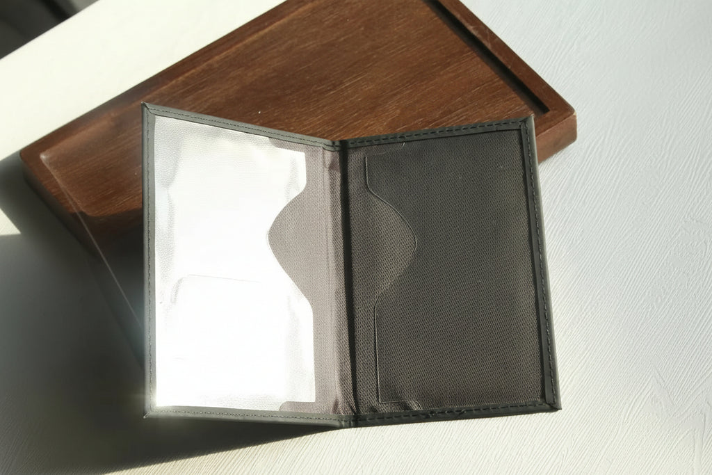 Slim Passport Holder Cove Map PU Passport Holder Travel Essential Cruise Must Have Passport Holders Portable for All Country