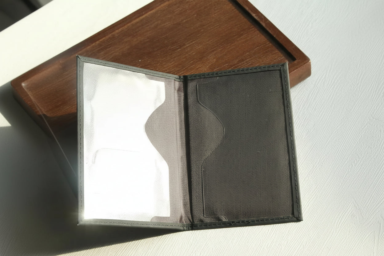 Slim Passport Holder Cove Map PU Passport Holder Travel Essential Cruise Must Have Passport Holders Portable for All Country