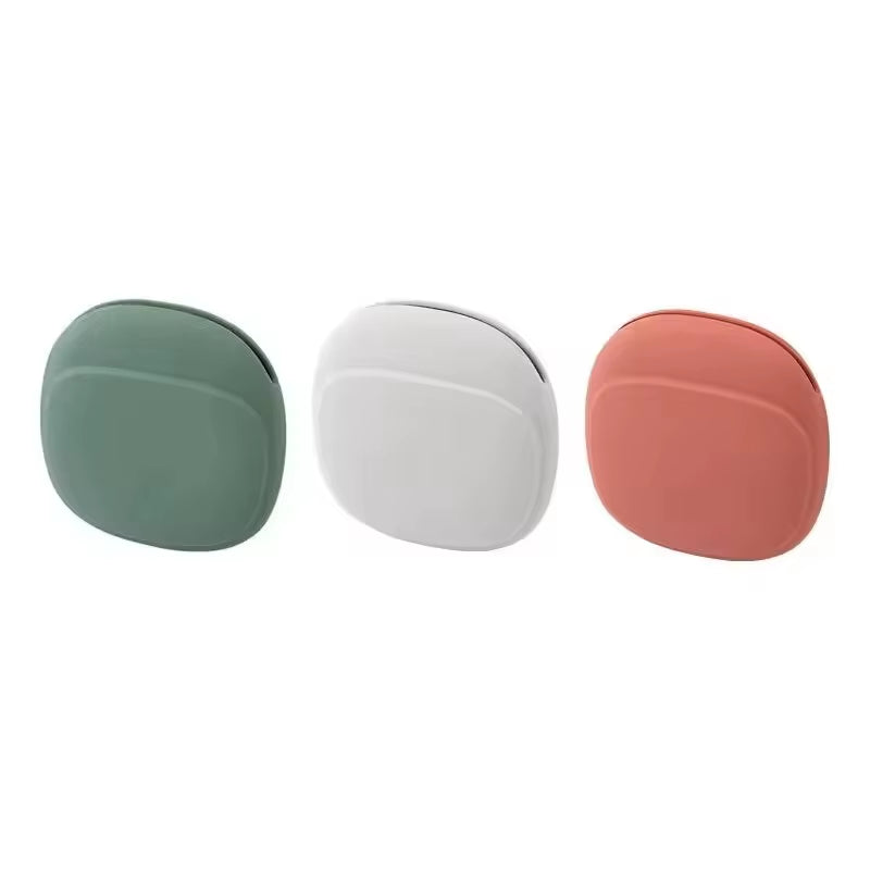 Silicone Earphone Data Cable Storage Box Mini Key Box Lipstick Mini Storage Bag Green Light Gray Red