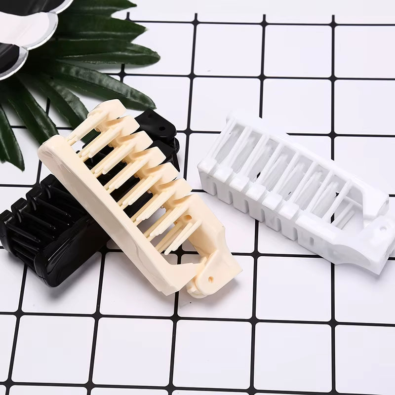 Mini Plastic Folding Hair Brush Compact Pocket Size Travel Comb Convenience
