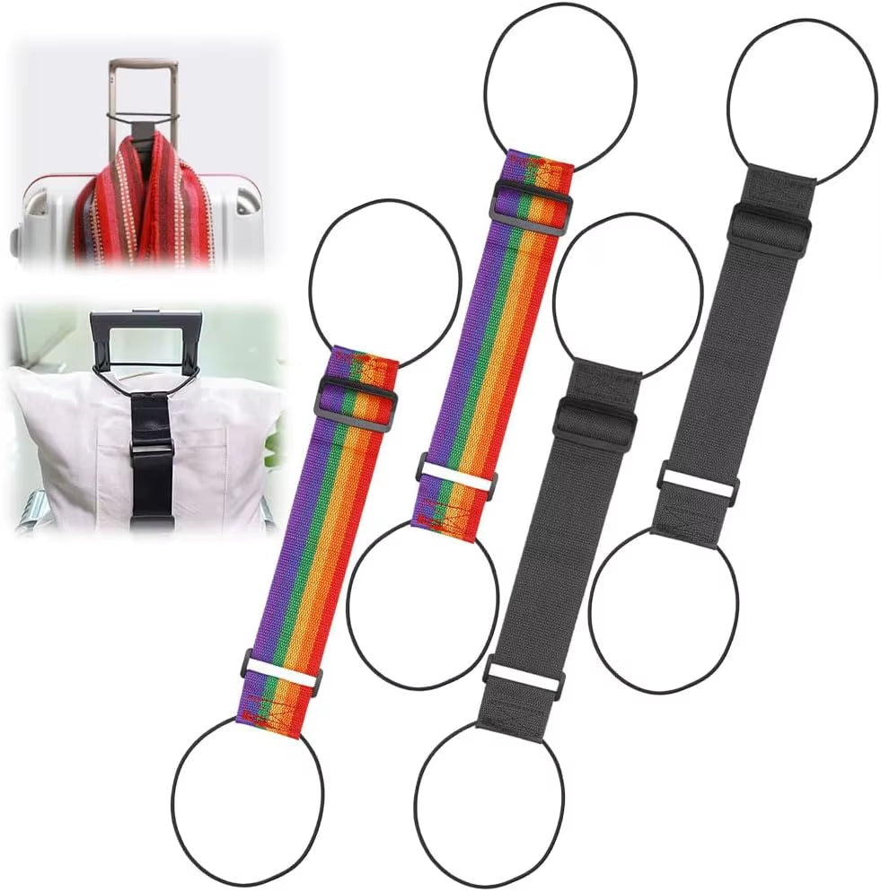 Elastic Adjustable Luggage Strap Carrier Strap Baggage Bungee Luggage Belts Suitcase Belt Travel Security Carry on Straps