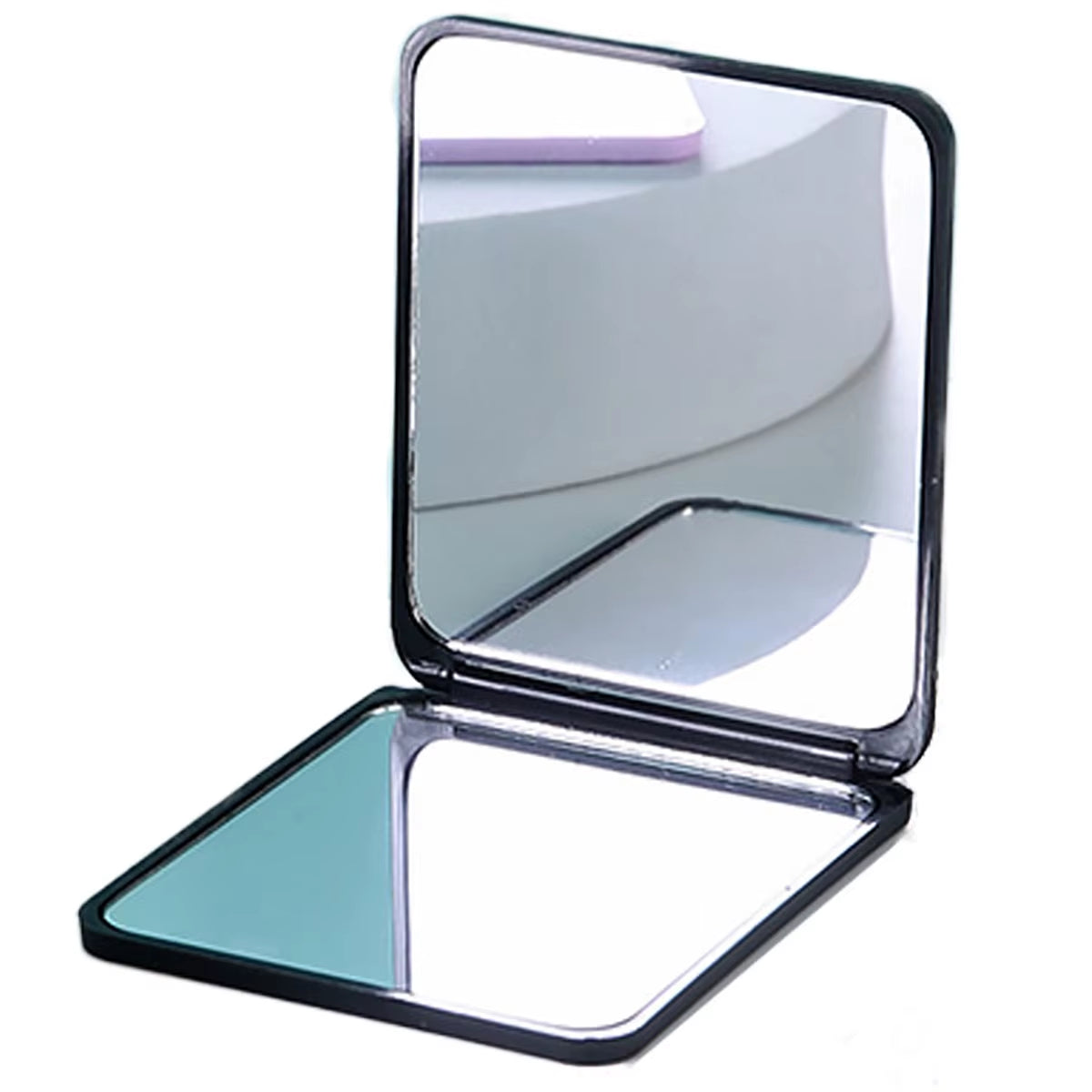 Foldable Makeup Mirror Portable Double-Sided Mirror Student Dormitory Desktop Small Gift Wholesale